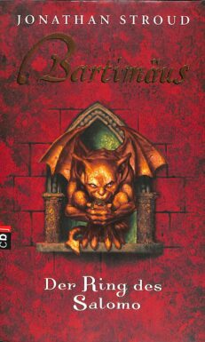 Buchdeckel des Buches Bartimaeus Der RIng des Salomo