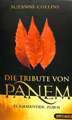 Buchdeckel des Buches Die Tribute von Panem Flammender Zorn