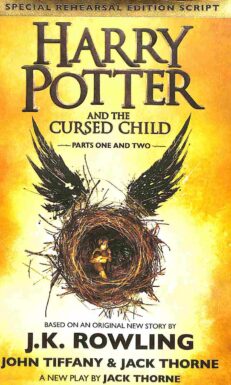 vorderseite des buches harry potter and the cursed child