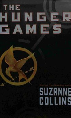vorderseite des buches hunger games