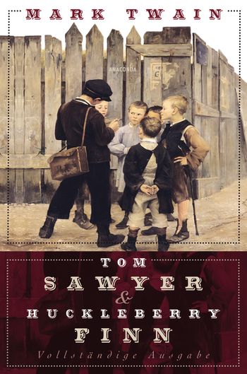 tom-sawyer-und-huckleberry-finn-vorderseite Vorderseite des Buches Tom Sawyer und Huckleberry Finn