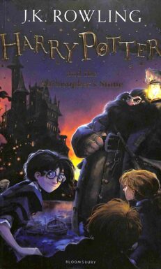 Vorderseite des Buches Harry Potter and the philosopher stone