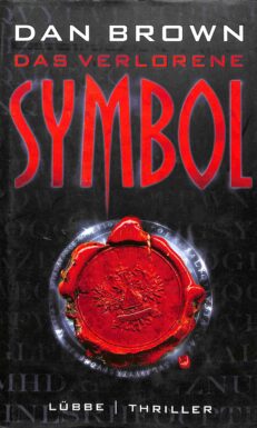 Vorderseite des Buches das verlorene Symbol