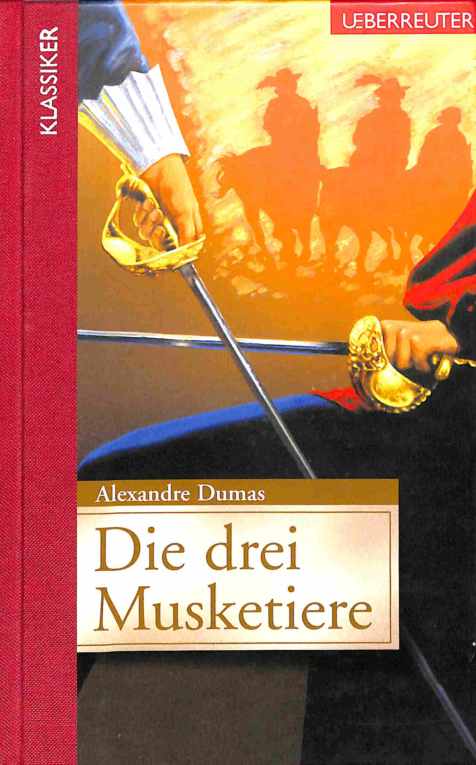 die-drei-musketiere-vorderseite Vorderseite des Buches die drei Musketiere