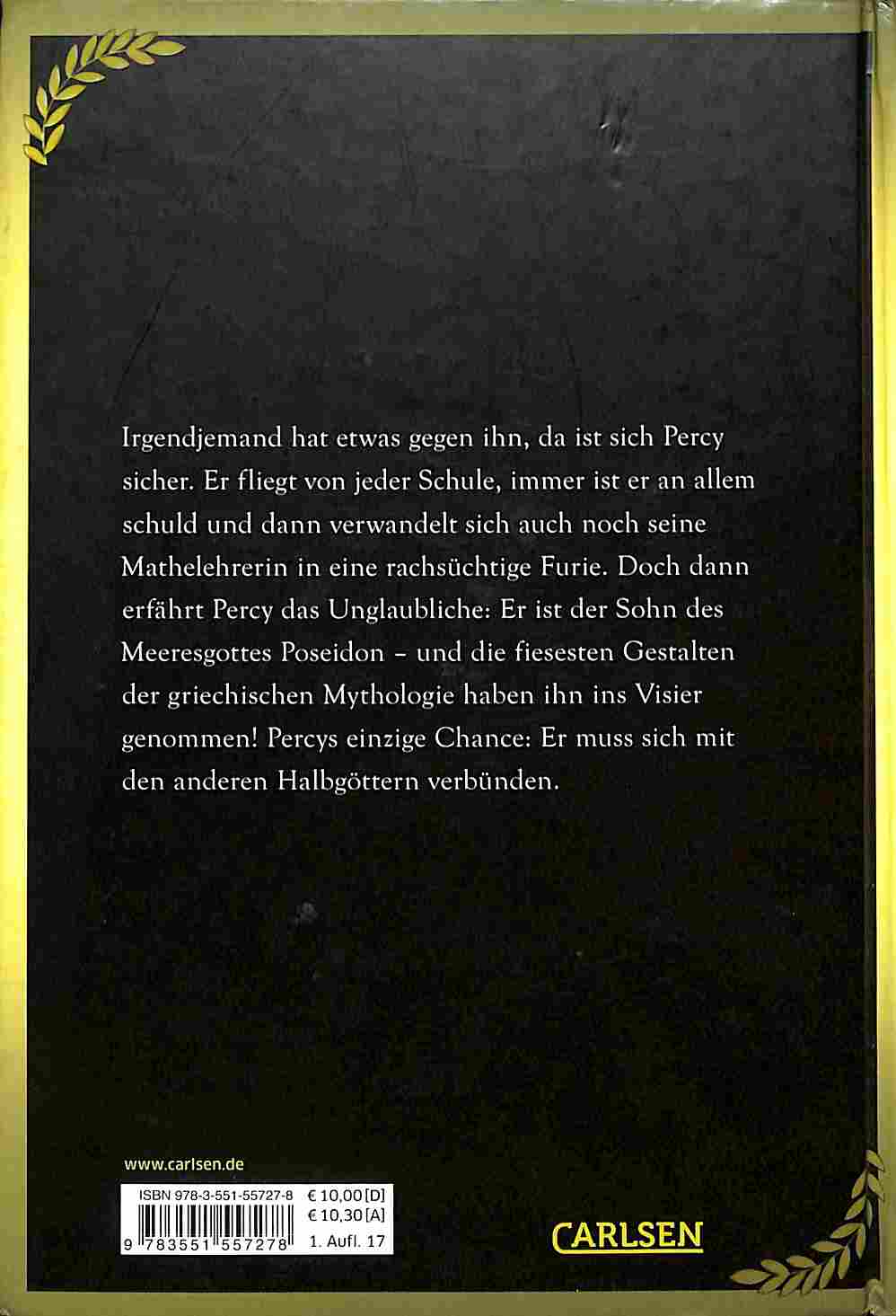 Buch Percy Jackson Diebe Im Olymp Percy Jackson - Diebe im Olymp (Percy Jackson 1) - mojobox